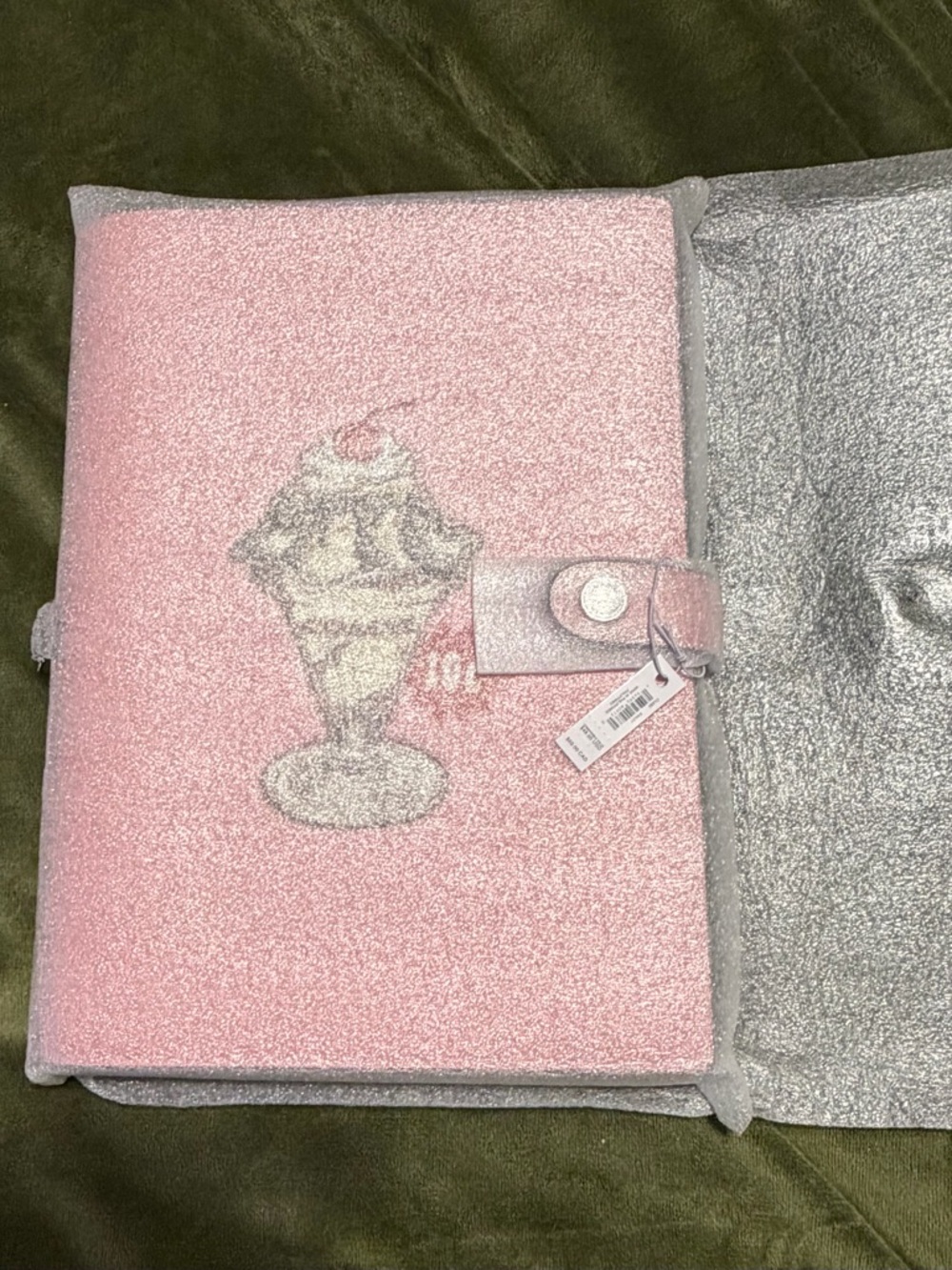 Coach Pink Ice Cream Patch Notebook Cover - Picture 5 of 5